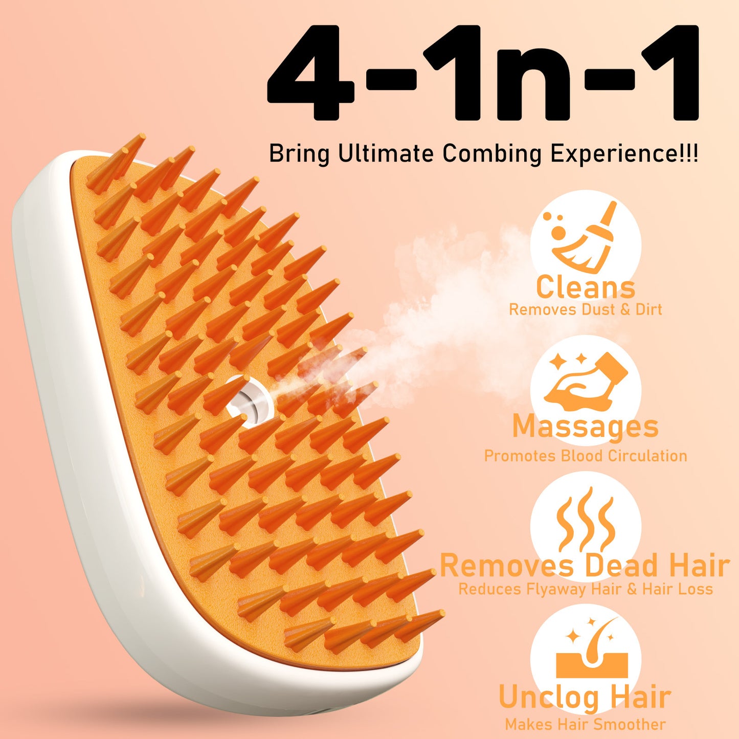 4 In 1 Steam Brush