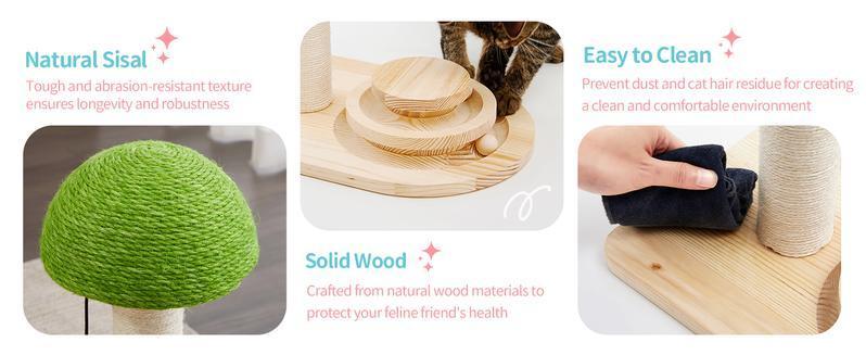 Mushroom Scratch Post