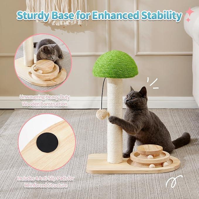 Mushroom Scratch Post
