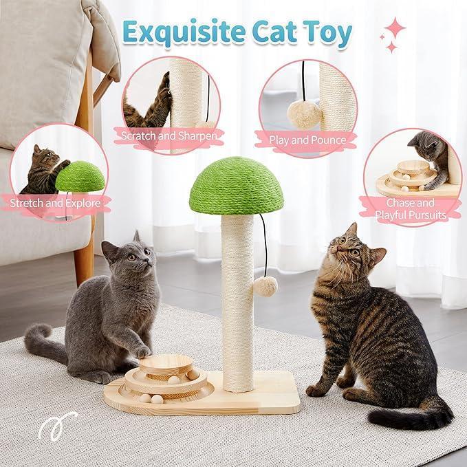 Mushroom Scratch Post
