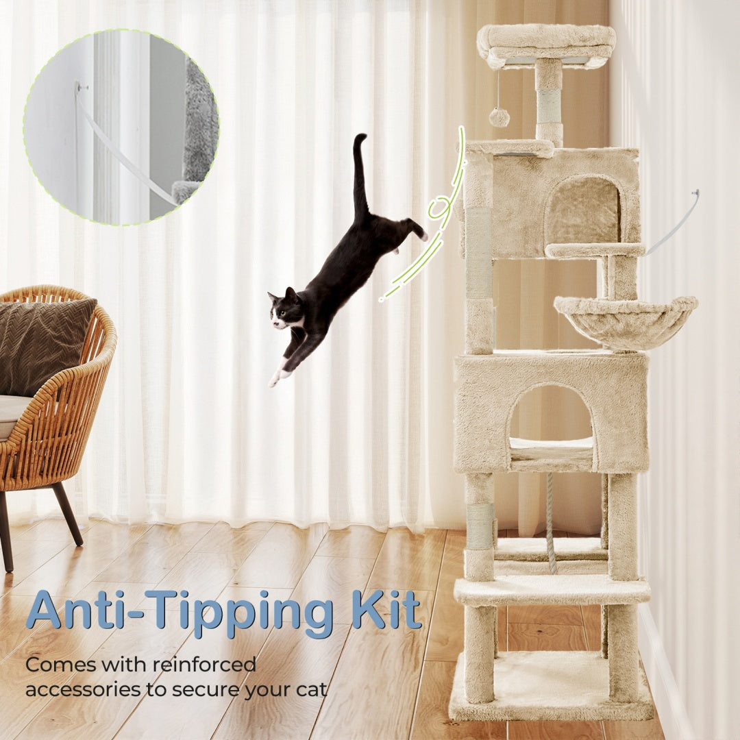 66 Inch Cat Tree Tower