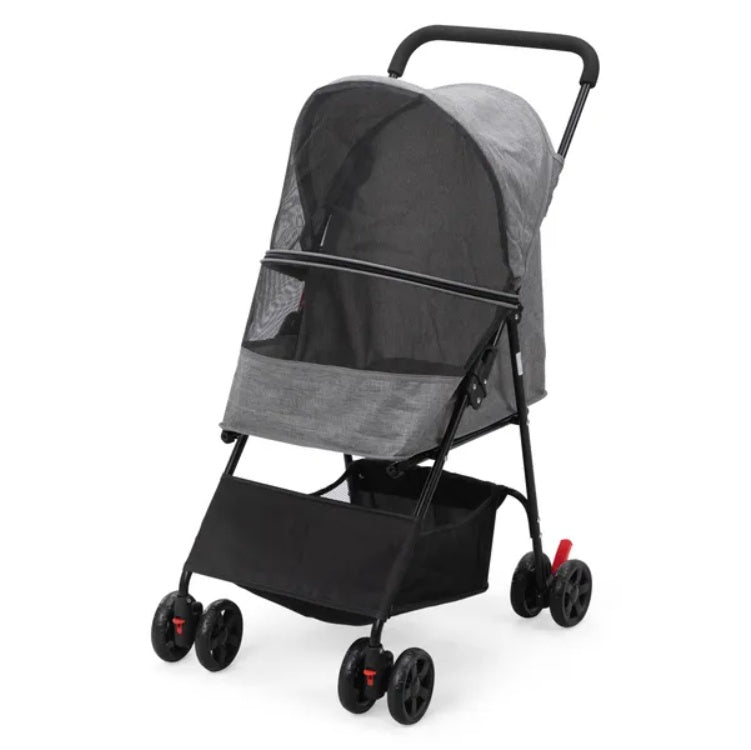 Foldable Pet Stroller for Small Dog or Cat