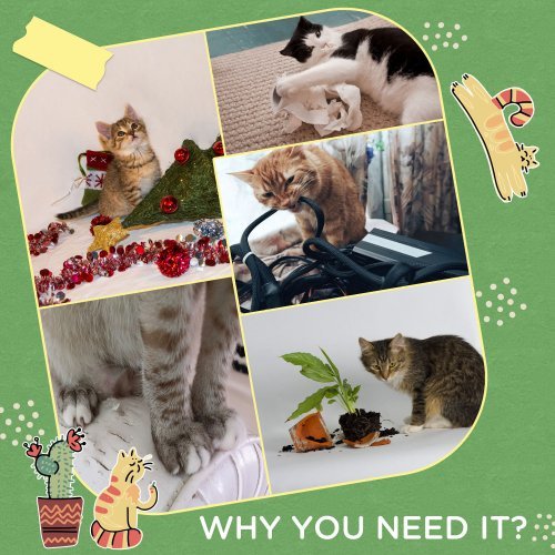 Cat Tree For Indoor Cats With Hammock