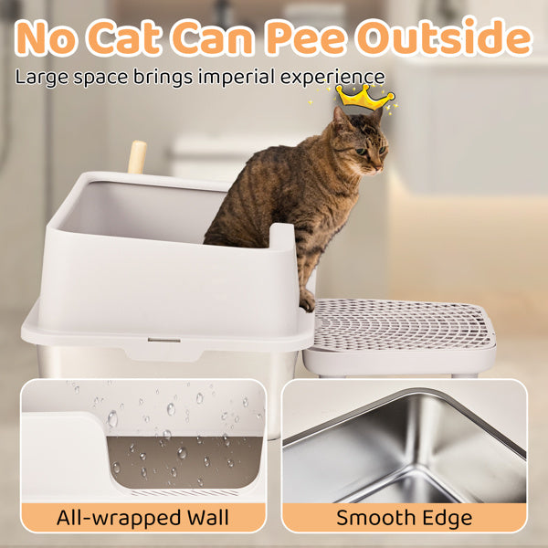 Stainless Steel Litter Box
